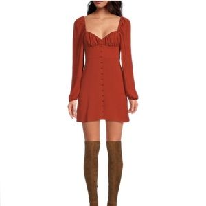 Gianni Binni sweetheart square neck dress